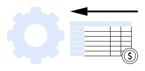 Data processing concept. Data processing tools automate workflows, streamline financial tasks, and simplify operations. Data processing boosts productivity in business, finance, and analytics. Uses