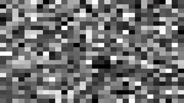 blur censored background animation .Minimalist monochrome grid design for backgrounds and digital aesthetics.4K video.
