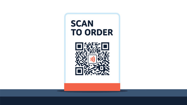 Effortless contactless payments, scan the QR code to order now for your restaurant or business for easier customer experience
