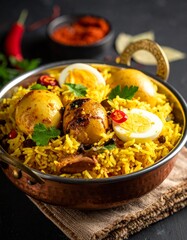 Leckeres Ei-Biryani &ndash; Traditionell Indisch