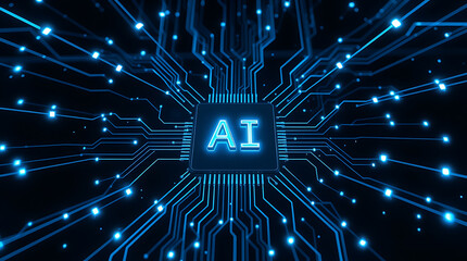ai technology with digital fractal realms