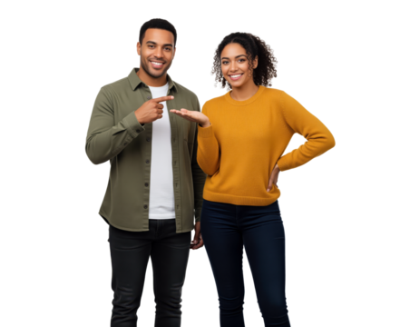 Loyalty rewards duo presenting open space in the hand where your product icon fits, ideal to illustrate member perks, bonus points offers and audience appreciation benefits in retail promotions - Powered by Adobe