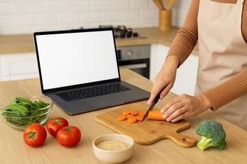 Online recipe home cooking