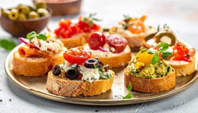 Gemischte Cicchetti &ndash; Italienische H&auml;ppchenvielfalt