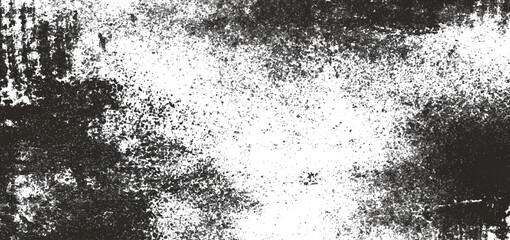 Abstract black and gray grunge concrete cement texture. transparent background black grungy scratched  stone vector illustration.