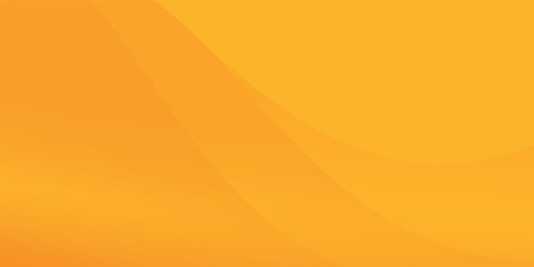 Abstract orange and yellow background with wavy lines - Vector illustration