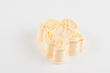 plastic molds for making Christmas cookies