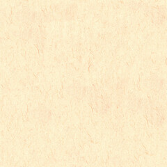Seamless Light beige handmade paper texture with soft scattered fibers. Natural fiber paper with subtle grain. Handmade recycled paper surface. Soft vintage paper with minimal texture. 