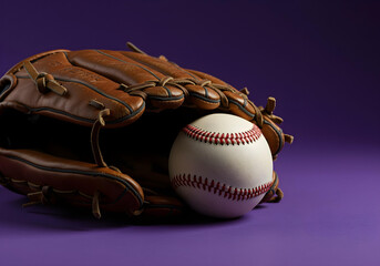 baseball and glove
