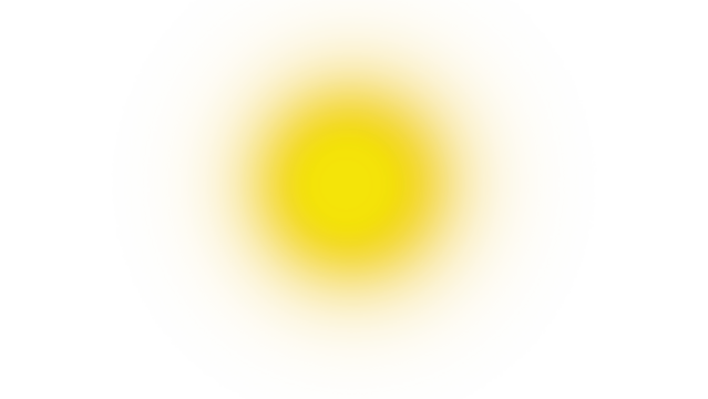 Radiant golden orb glows with inner light against a stark black backdrop effect