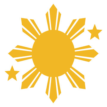 Philippine sun and stars emblem