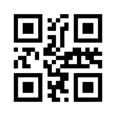 qr code scan icon symbol set