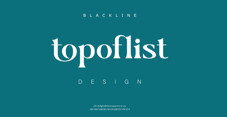 Top of list Abstract modern urban alphabet fonts. Typography sport, technology, fashion, digital, future creative logo font. vector illustration