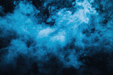 Obraz premium Blue Smoke Abstract