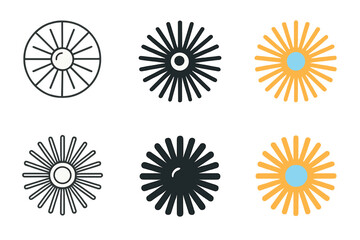 Fototapeta premium Abstract Marine Harmony. Sea Urchin Pearl Spine, abstract marine harmony combining geometry, symmetry, and reflective calm, first