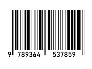 Black Barcode Icon Vector PNG with Transparent Background