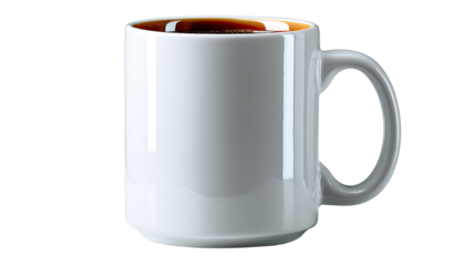 Coffee Mug: A solitary coffee mug, filled to the brim with rich, dark brew. The epitome of simplicity and the promise of a perfect moment.