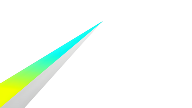 Cool Abstract Cyan and Gray Gradient Triangle - Powered by Adobe