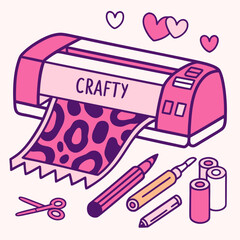 Unleash Your Creativity with this Cutting Machine perfect for DIY projects and crafting, perfect for any artist or hobbyist