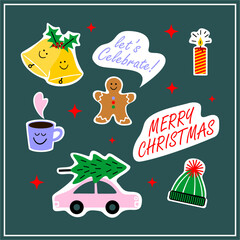 Holidays greeting card