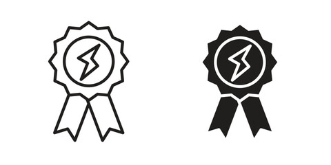 Badge icons logo design, Pictogram Icons