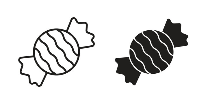 Candy icons logo design, Pictogram Icons