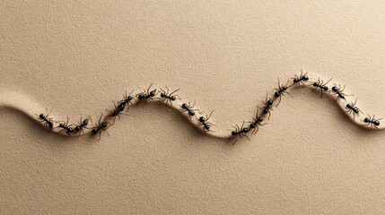 Ants Demonstrate Cooperation as They Cross a Path in a Collective Effort to Transport Food During Daylight Hours