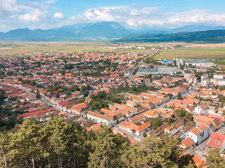 Obraz premium View from Rasnov Fortress Transylvania Romania 