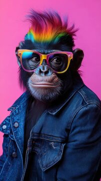 Colorful Monkey