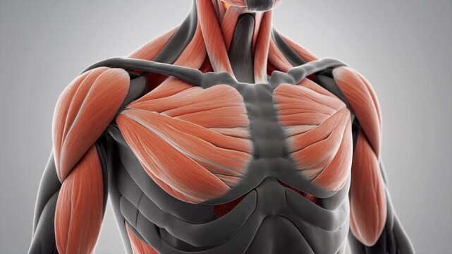 Human Anatomy: Internal Intercostal Muscles and Torso Musculature