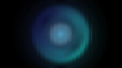 Ribbed glass texture background. Iridescent teal blue halo ripple glass gradient. Sharp ribbed distortion, cinematic glow, futuristic texture background