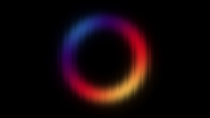 Ribbed glass texture background. Vibrant swirling ring ripple glass gradient. Sharp ribbed distortion, cinematic glow, futuristic texture background