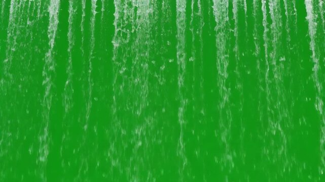Abstract Flowing Green Liquid Texture Background Video.