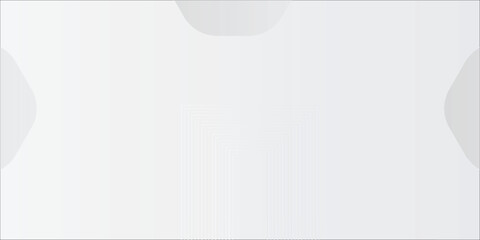 White geometric abstract background overlap layer on bright space with lines effect decoration. Modern graphic design element circles style concept for banner.