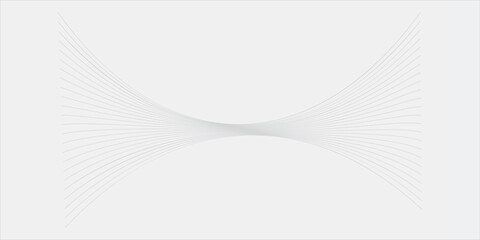 White geometric abstract background overlap layer on bright space with lines effect decoration. Modern graphic design element circles style concept for banner.