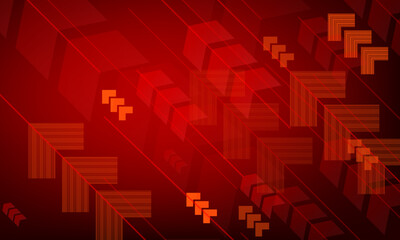 Fototapeta premium abstract background for business. arrow rising up, red, design for trading and business, many arrows going up. vector illustrtation