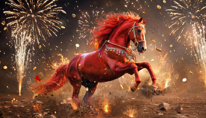 Red Fire Horse