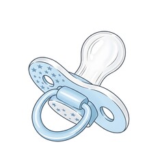 baby pacifier vector illustration
