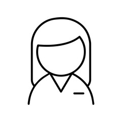 Simple Woman Icon