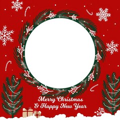 red christmas background