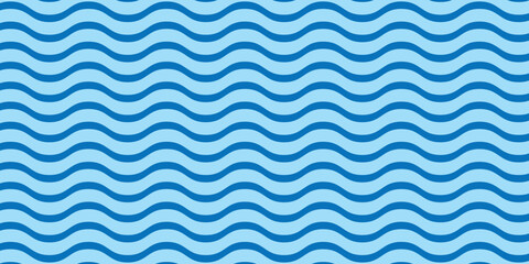 abstract creative blue wave line design vector.