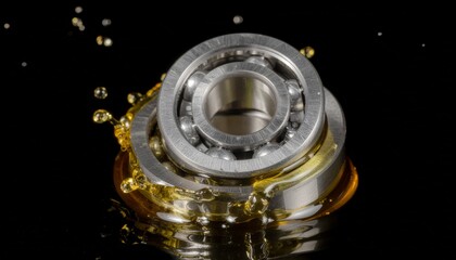 Ball Bearing in industrial Grease and Oil - lubricant