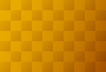 市松模様柄の背景素材 金 ハガキサイズ ベクター