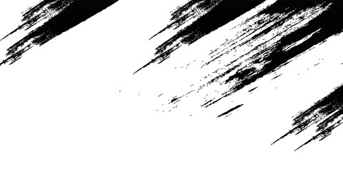 Black and white tire track background for rally, drift, motocross, off-road, and other motorsports. Black tire tracks on a white background with worn and splashed dirt effects. modern