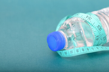 Conceptual Image of Weight Management and Healthy Hydration Habits