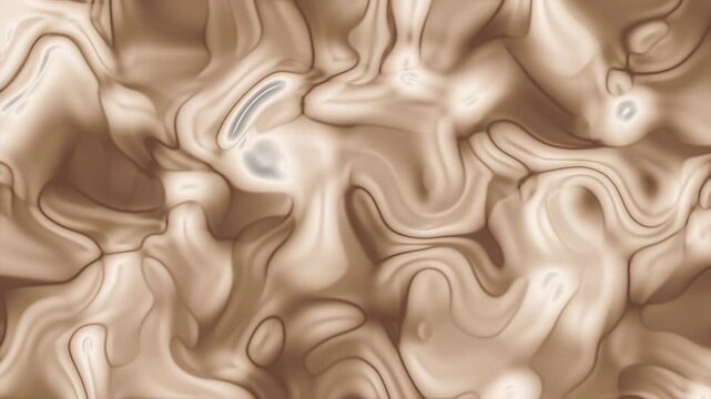 Brown abstract image swirls with fluid organic shapes, suitable for backgrounds, art prints, branding, and design projects.