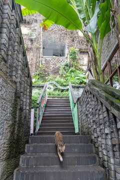 View of Xiahaoli Old Street in Chongqing, China.