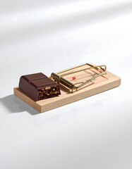 Chocolate on Mousetrap