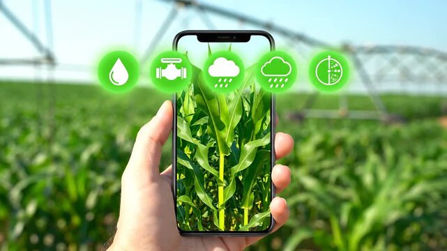 Precision Agriculture - Monitoring Corn Growth with Smartphone Technology.