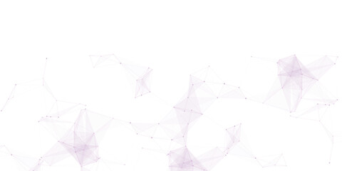 Abstract mesh vector background. Futuristic technology style card. Digital technology futuristic internet network speed connection white background. connecting medical science vector illustration.